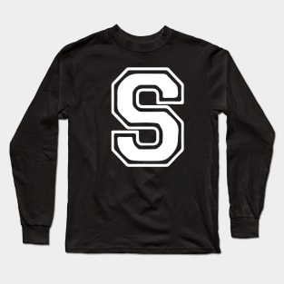 Letter S Long Sleeve T-Shirt